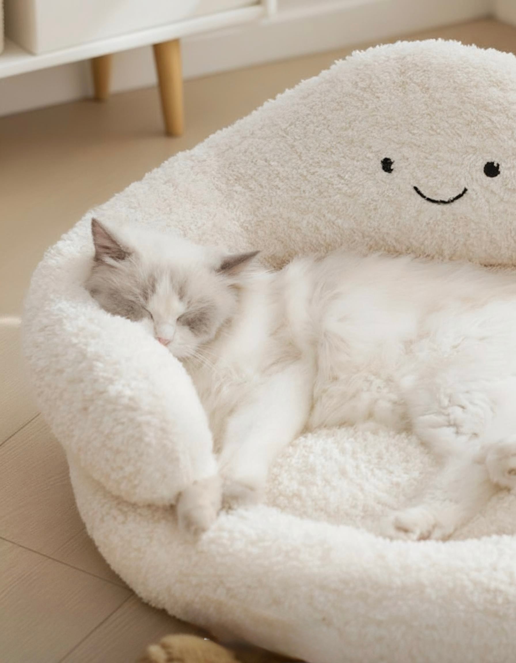 Cloud Buddy Cat Bed☁️