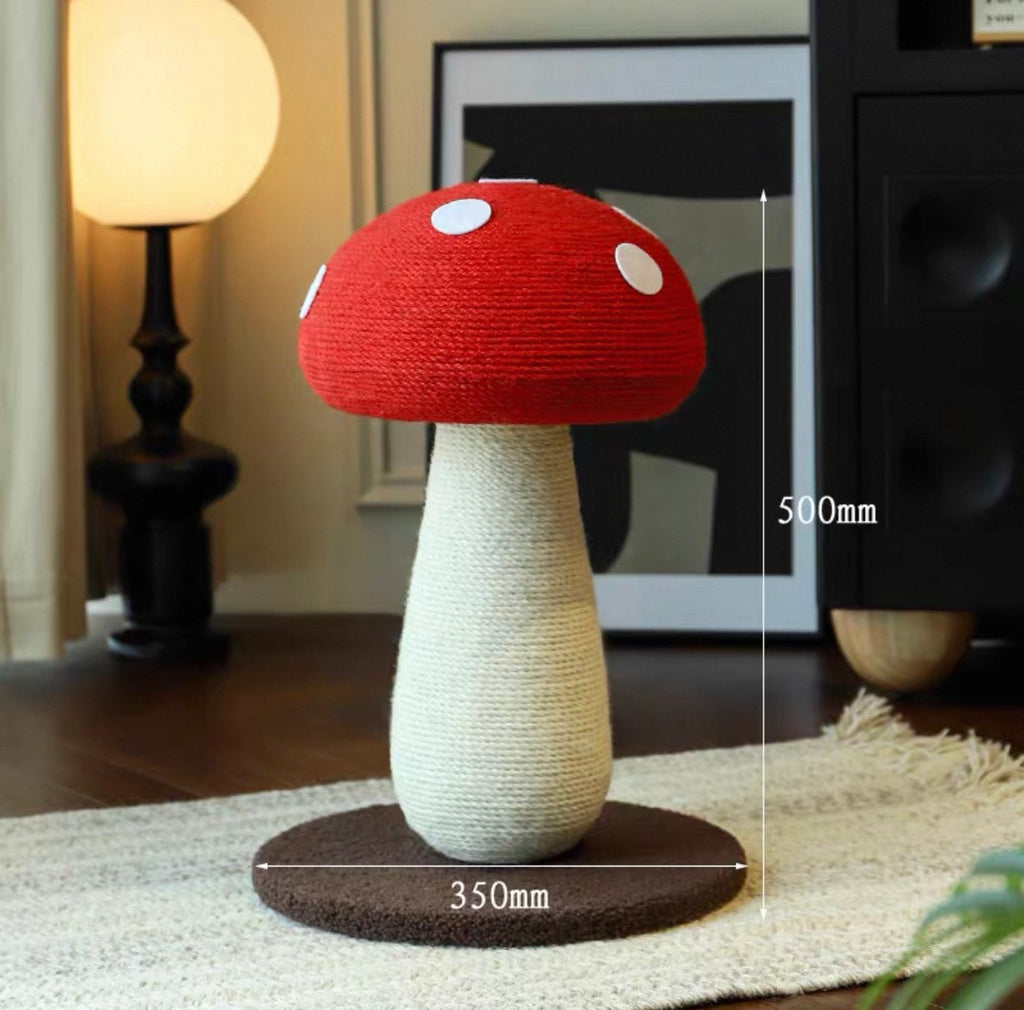 Mushroom Cat Scratching Post