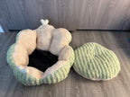 Cactus Cat Bed with Double-Sided Removable Cushion